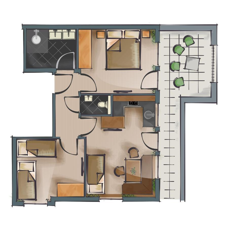 Waidmannsruh Appartements Gerlos Exterior foto